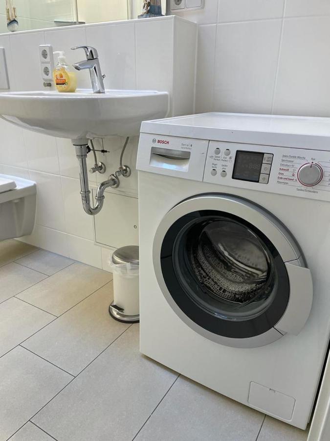 Ferienwohnung Im Stadtzentrum Von Bernau - Komfortable Wohnung Mit 2 Zimmern, Bad, Spuelmaschine, Waschmaschine, Komplette Kueche, Wlan, Terrasse, Ruhige Lage Bernau bei Berlin Zewnętrze zdjęcie