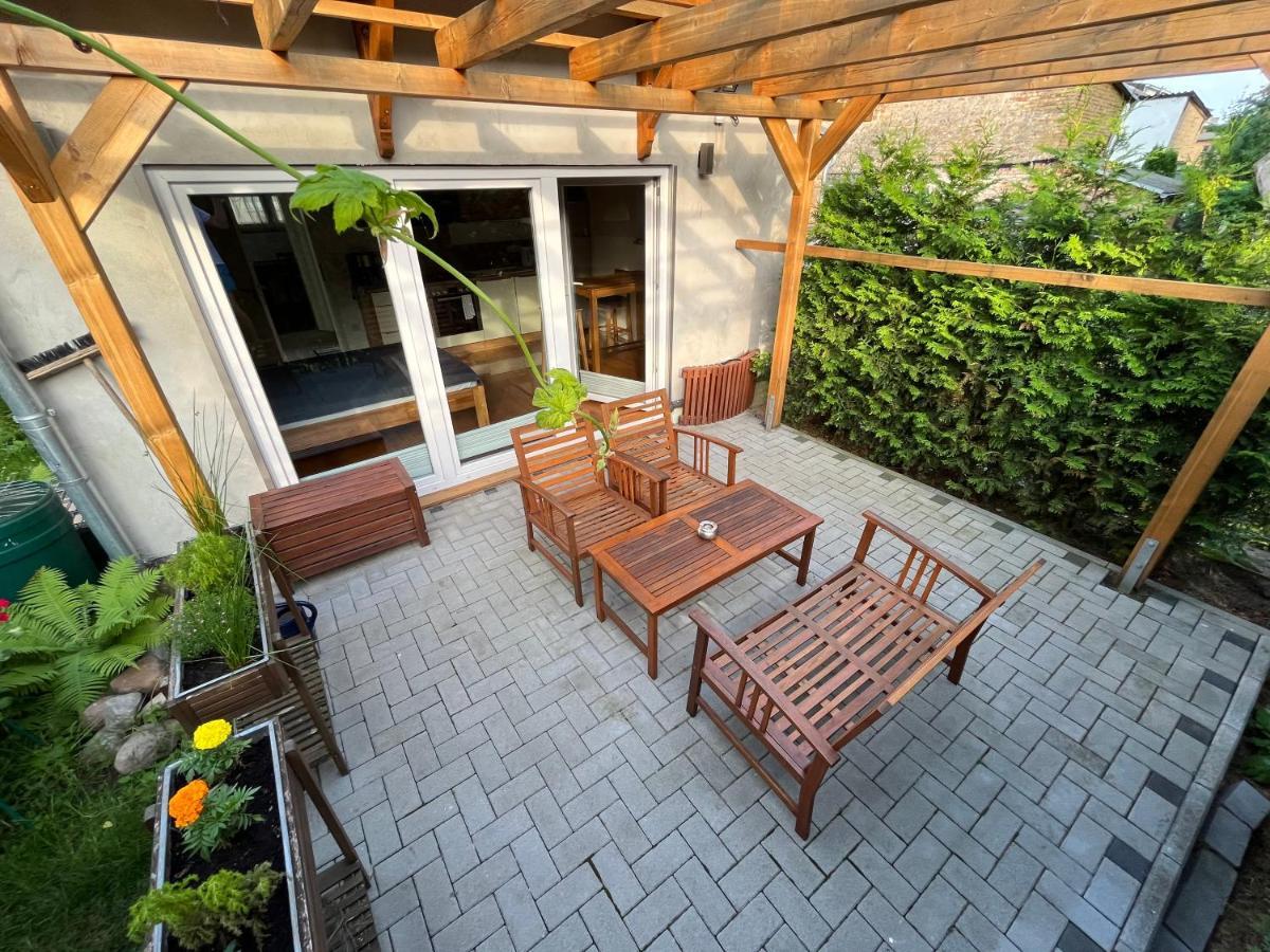 Ferienwohnung Im Stadtzentrum Von Bernau - Komfortable Wohnung Mit 2 Zimmern, Bad, Spuelmaschine, Waschmaschine, Komplette Kueche, Wlan, Terrasse, Ruhige Lage Bernau bei Berlin Zewnętrze zdjęcie